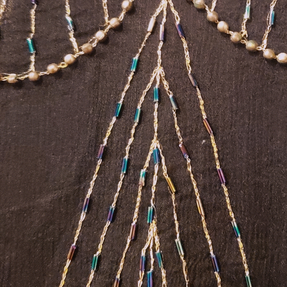 SISTER MAX Vintage Beaded Top - Picture 2 of 13